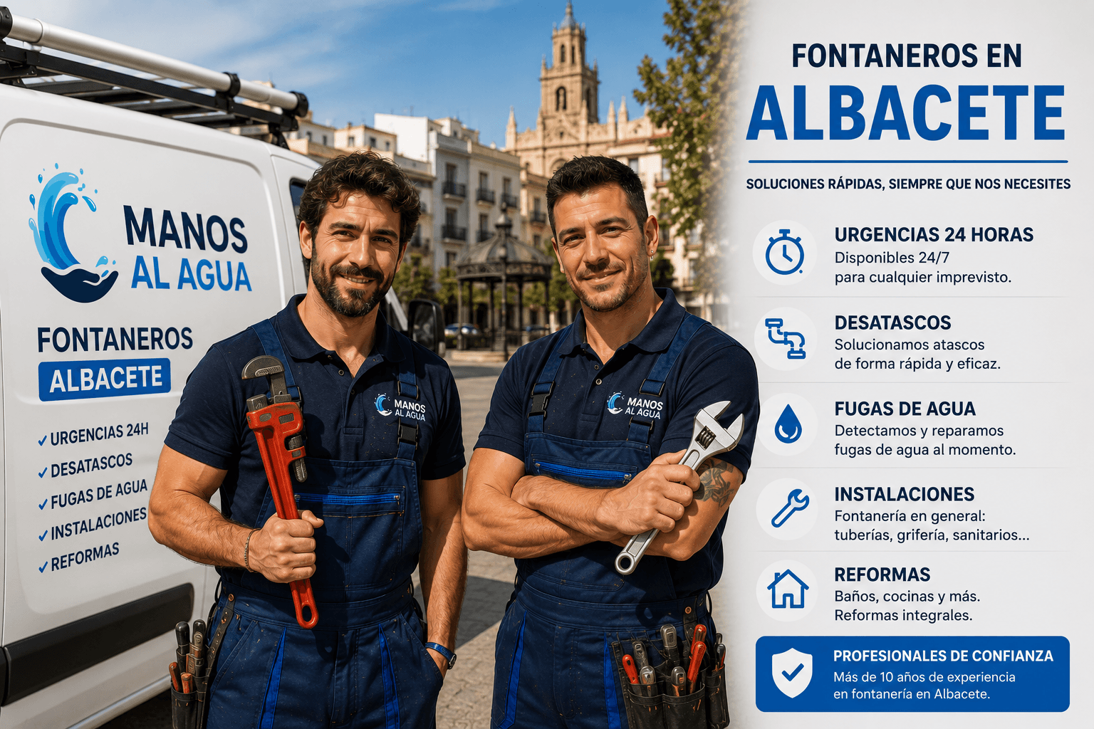 Fontaneros en Albacete