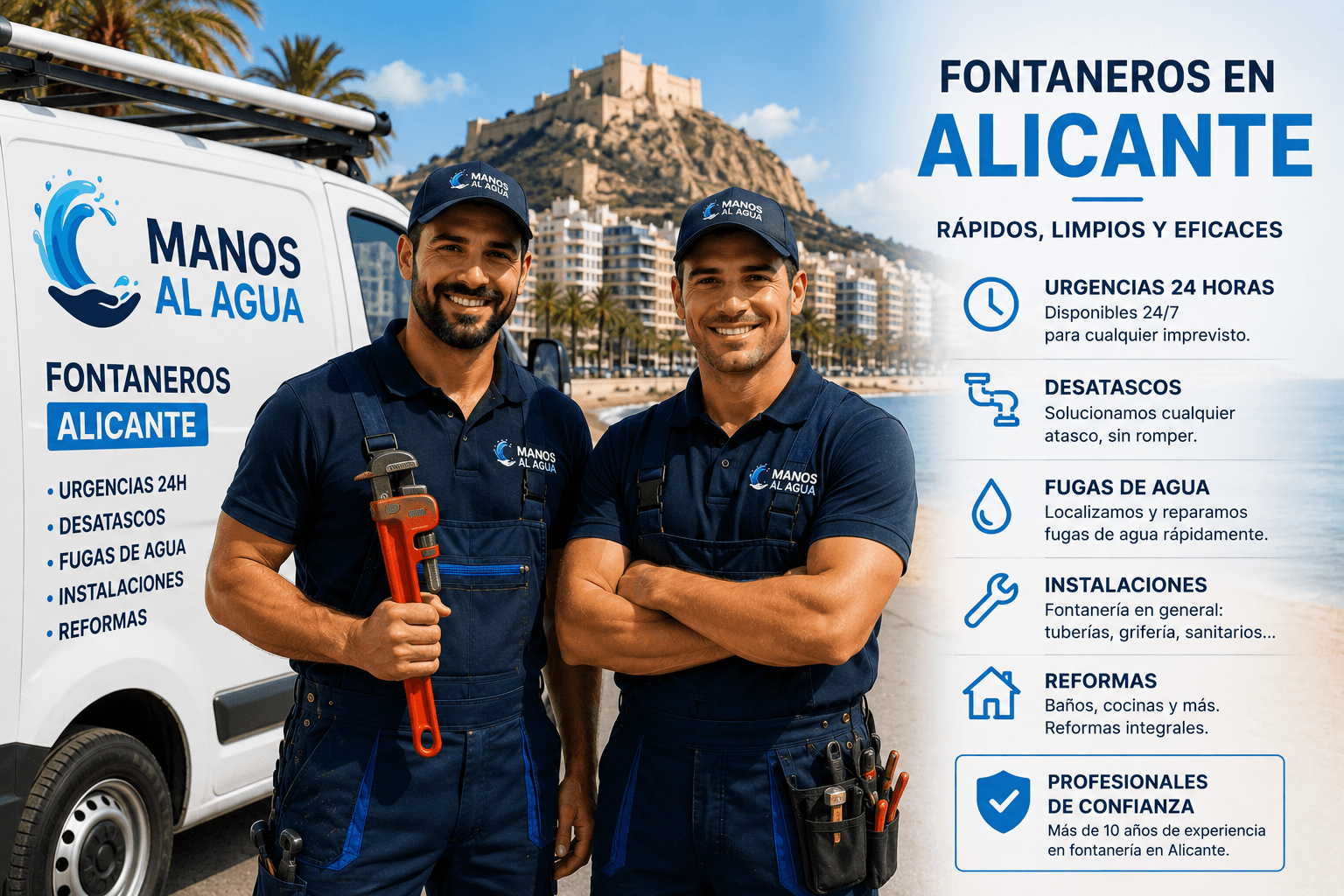 fontaneros en Alicante